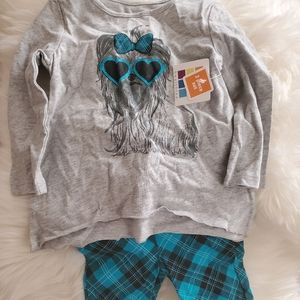 Girls 2 piece healthtex